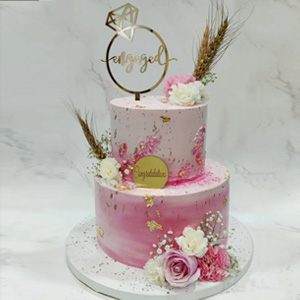 Engagement Cake