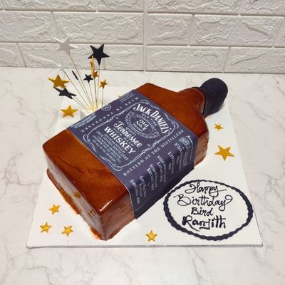 Jack Daniels Alcohol Cake
