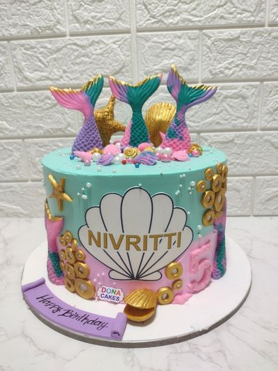 Aquarium Fish Theme Cake