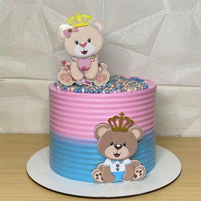 Baby Shower Themed Cake 01