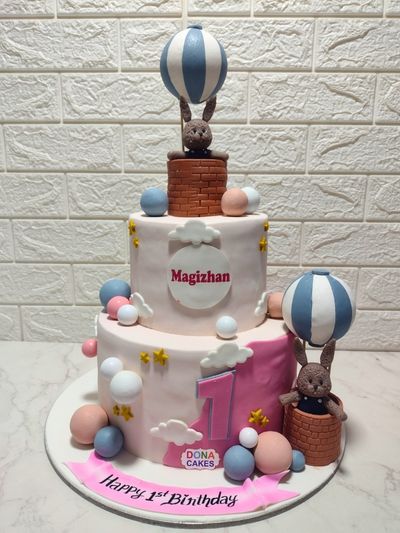 Hot Air Balloon Cake