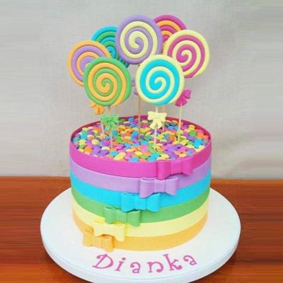 Cremy Candy Theme Cake