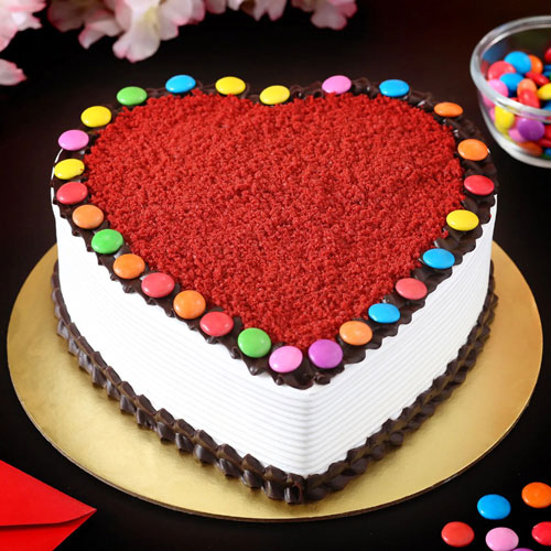 Heartfelt Red Velvet Cake