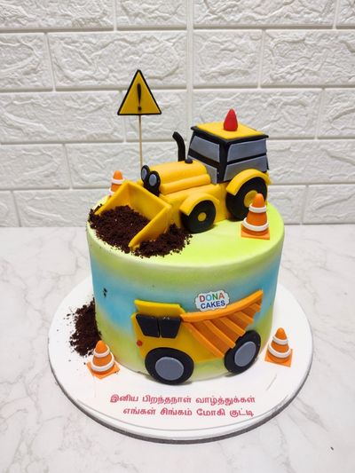 JCB Excavator Cake